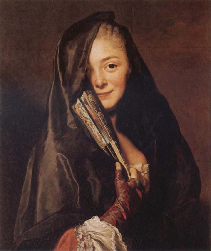 Alexander Roslin Woman with a Veil:Marie Suzanne Roslin